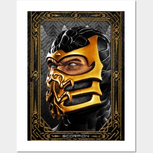 MK ultimate scorpion Posters and Art